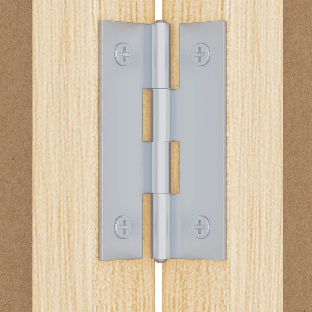 Weiß 80 X 1.4 X 80 Cm Massivholz Kiefer