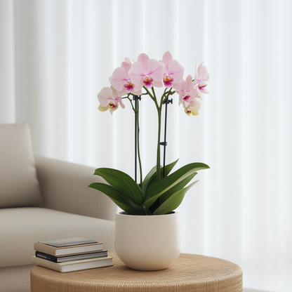 Florastore Schmetterlingsorchidee - Phalaenopsis Multiflora - Höhe 35-45Cm - ⌀12Cm