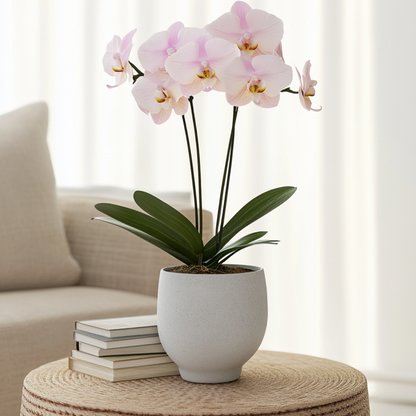 Florastore Schmetterlingsorchidee - Phalaenopsis - Höhe 50-60Cm - ⌀12Cm