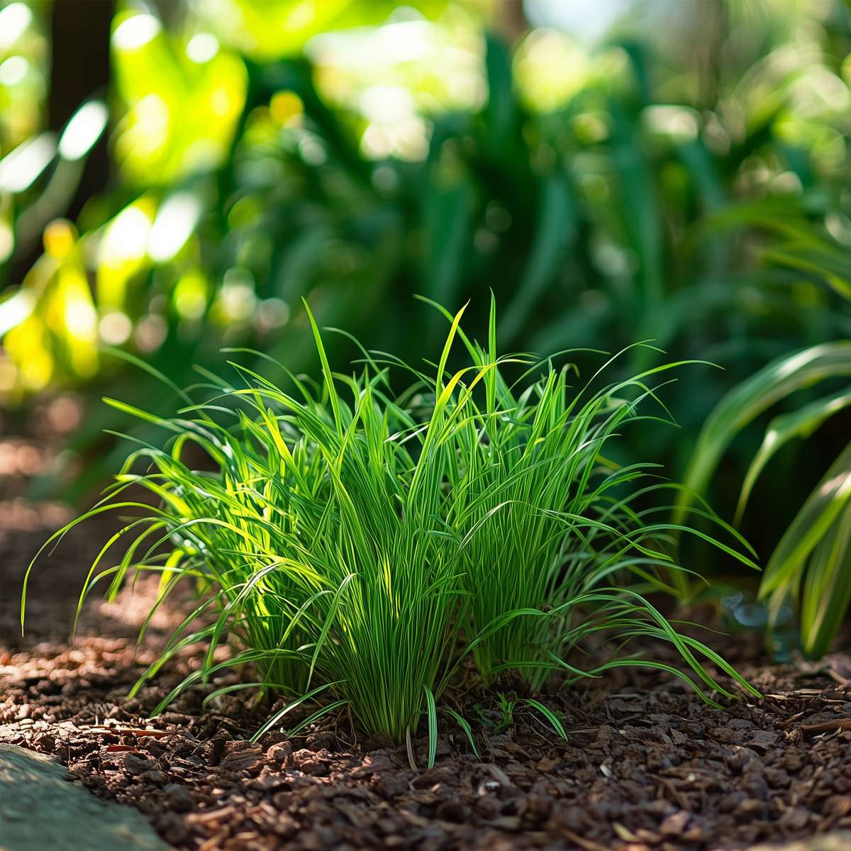 Florastore Zyperngras - 4Er Set - Cyperus Katzengras - Höhe 30-40Cm - Topf 12Cm