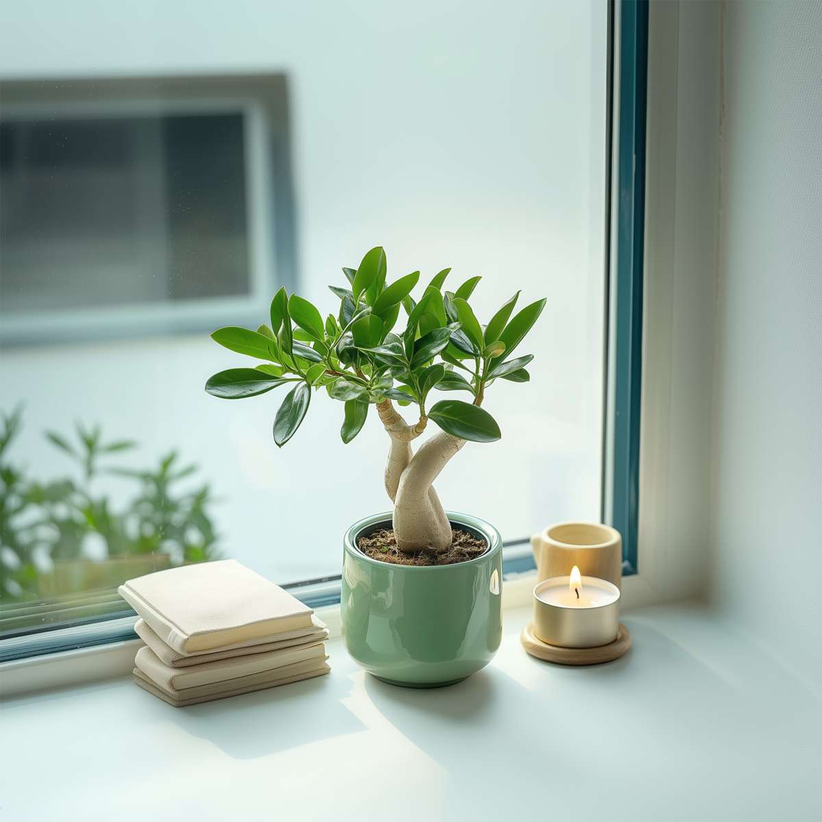 Florastore Wüstenrose - 4 Stk - Adenium Obesum - Höhe 25-40Cm - ⌀11Cm