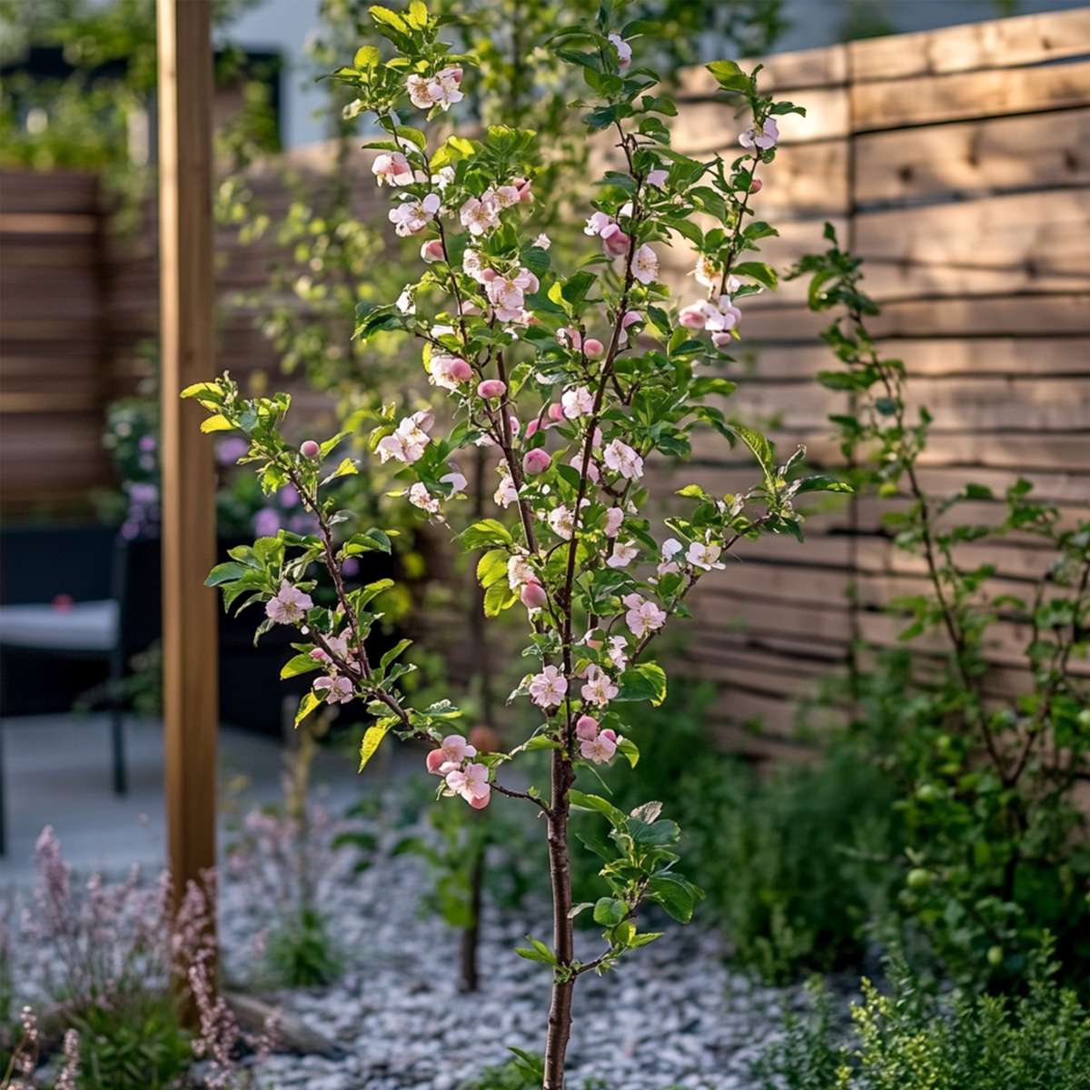 Florastore Pfirsichbaum - Prunus Persica 'Saturne' - Höhe 60-70Cm - ⌀15Cm