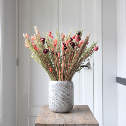 Florastore Blumenstrauß 'Large Zoey' - Getrocknete Blumen - Höhe 55Cm