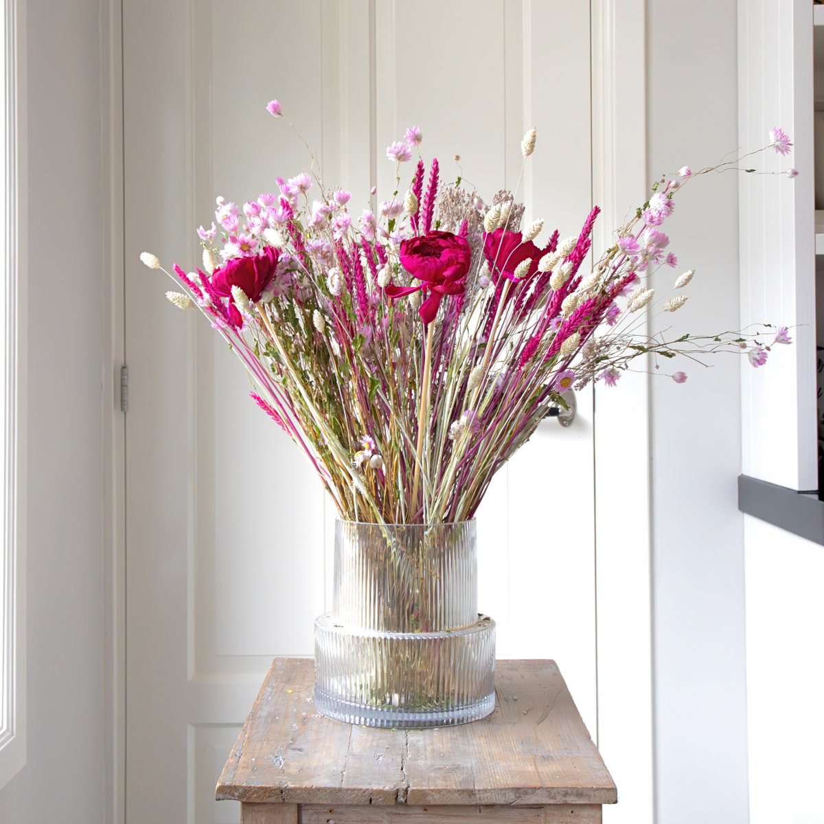 Florastore Blumenstrauß 'Flourish Love' - Getrocknete Blumen - Höhe 50Cm