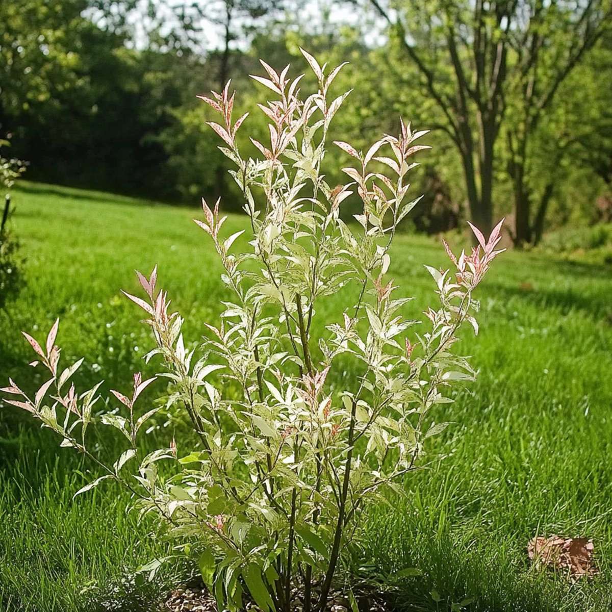 Florastore Zierweide - Salix Integra 'Flamingo' - Höhe 90-110Cm - Topf 19Cm