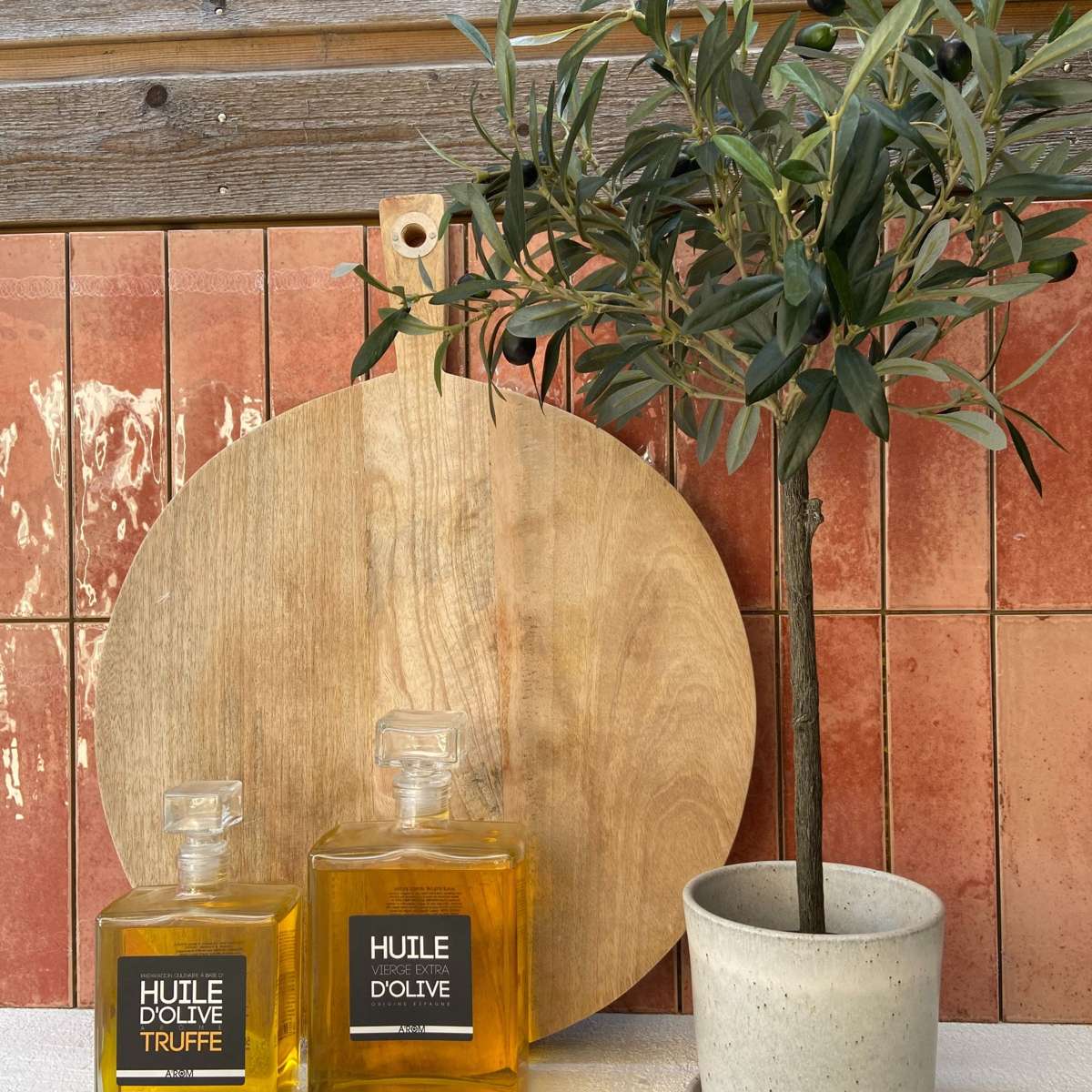 Florastore Künstlicher Olivenbaum – Höhe 65Cm