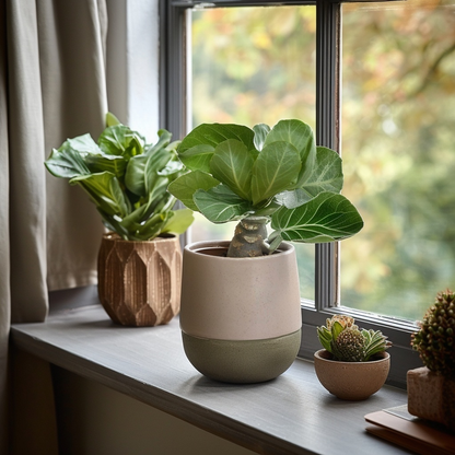 Florastore Hawaii-Palme - Brighamia Insignis - Höhe 25-35Cm - Topf 12Cm