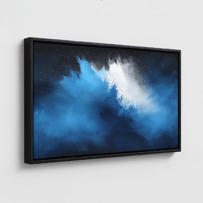 AUREORA Art Leinwand Wellenbruch