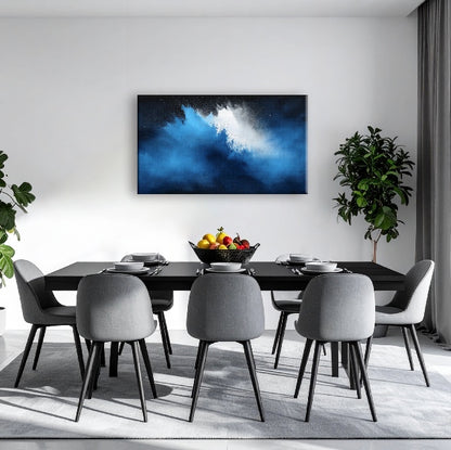 AUREORA Art Leinwand Wellenbruch