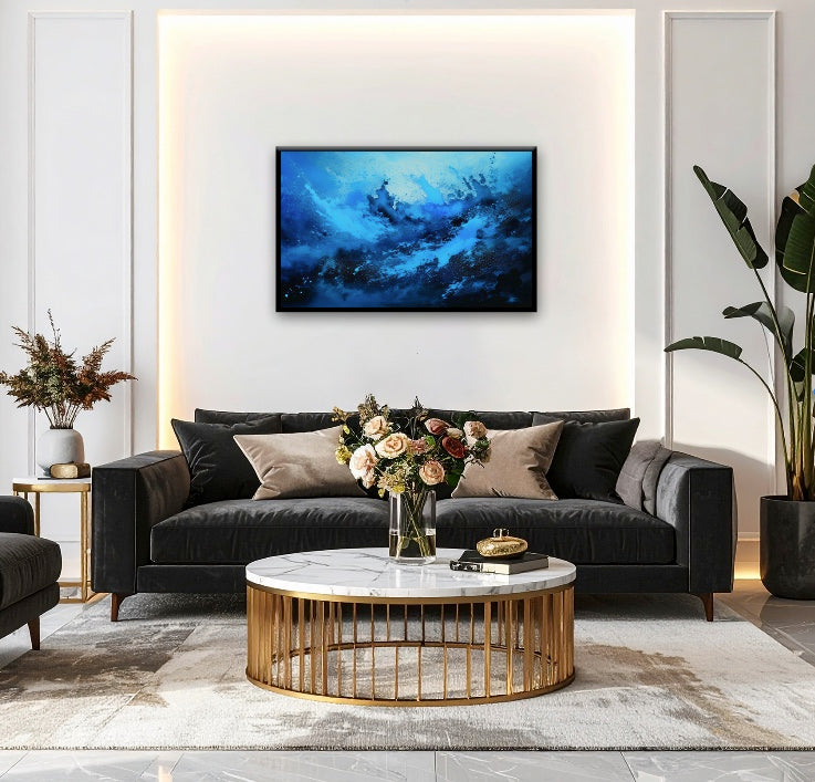 AUREORA Art Leinwand Ozean-Energie