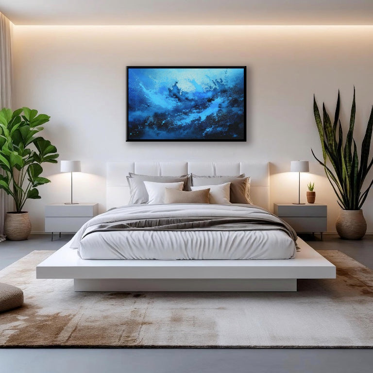 AUREORA Art Leinwand Ozean-Energie