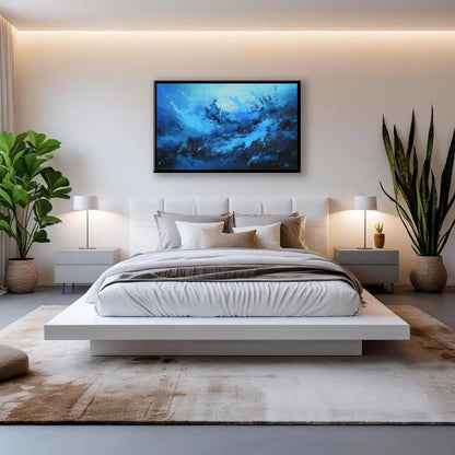 AUREORA Art Leinwand Ozean-Energie