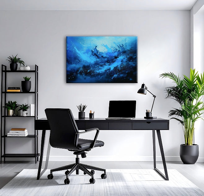 AUREORA Art Leinwand Ozean-Energie