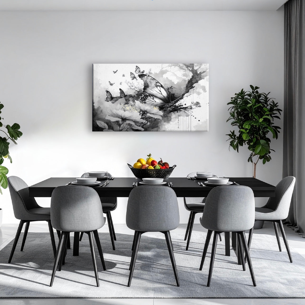 AUREORA Art Leinwand Schmetterlingsträume