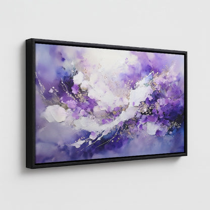 AUREORA Art Leinwand Blüten im Licht