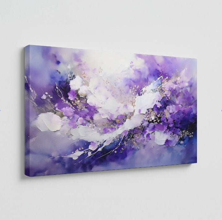 AUREORA Art Leinwand Blüten im Licht