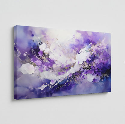 AUREORA Art Leinwand Blüten im Licht