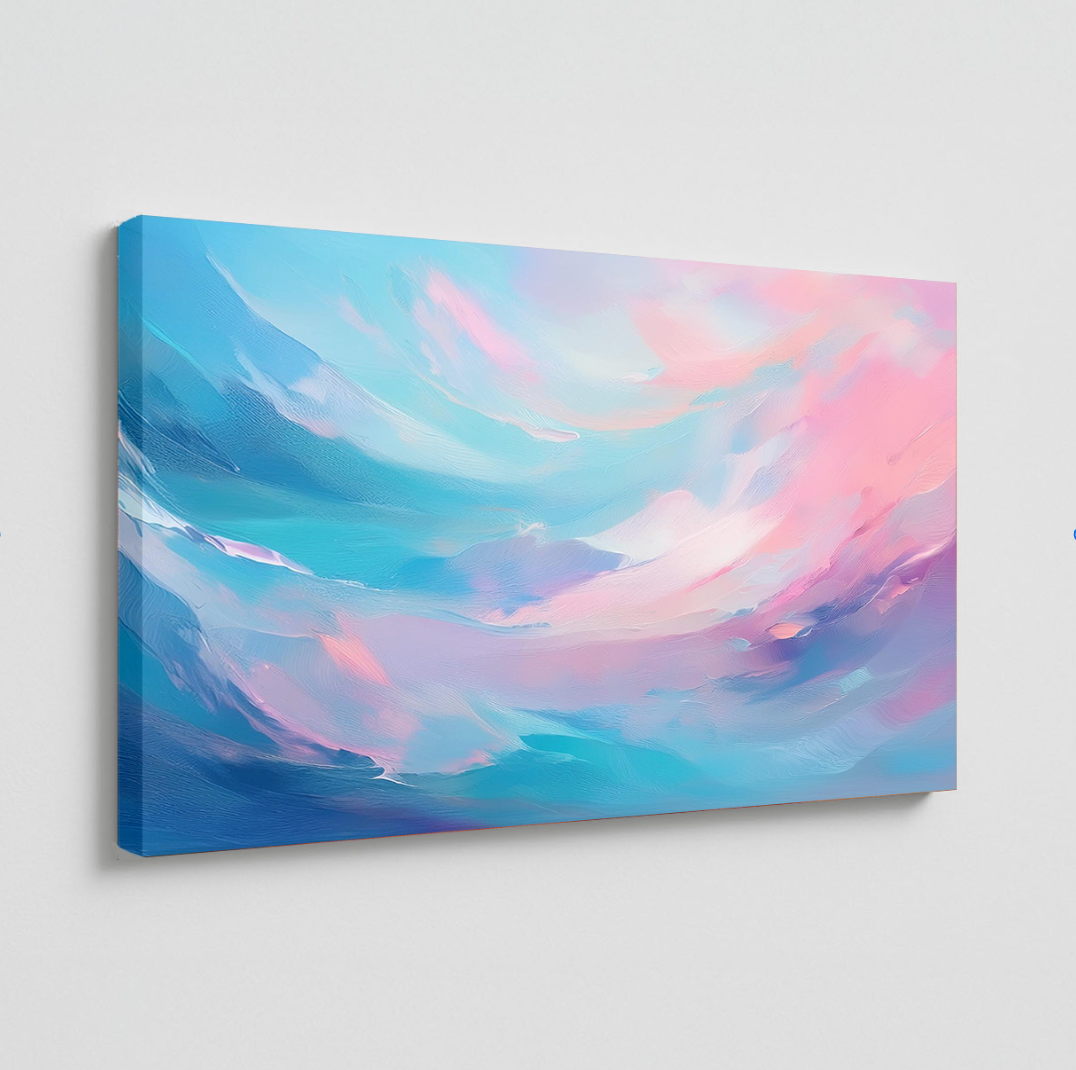 AUREORA Art Leinwand Himmels-Zauber