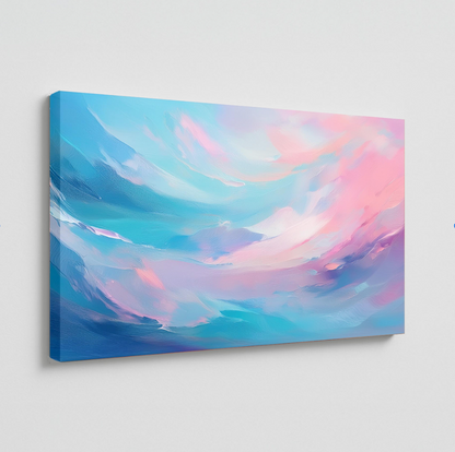 AUREORA Art Leinwand Himmels-Zauber