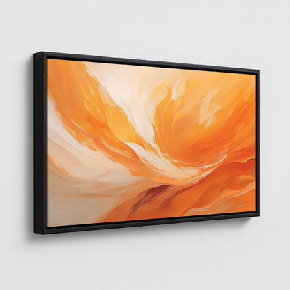 AUREORA Art Leinwand Flammen-Licht