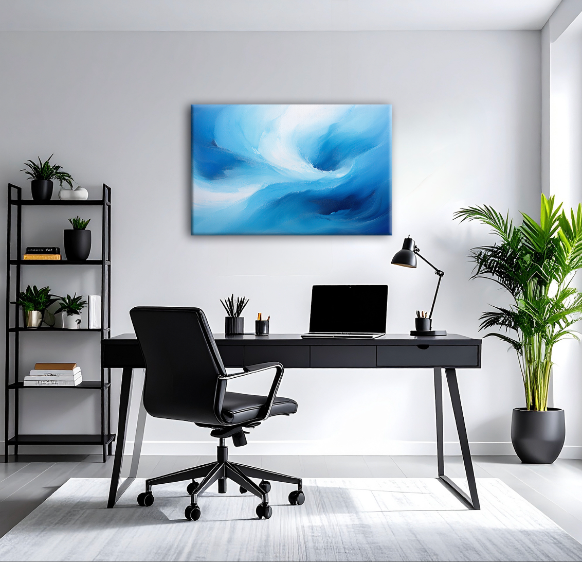 AUREORA Art Leinwand Ozean-Licht