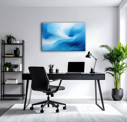 AUREORA Art Leinwand Ozean-Licht