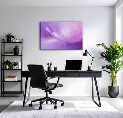 AUREORA Art Leinwand Lavendel-Traum