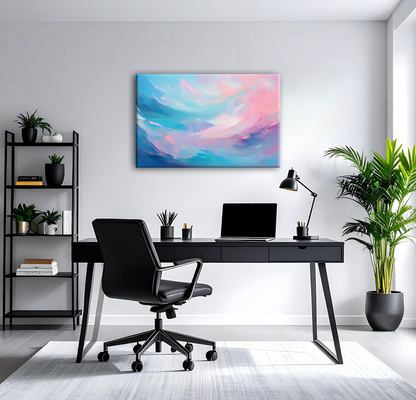 AUREORA Art Leinwand Himmels-Zauber