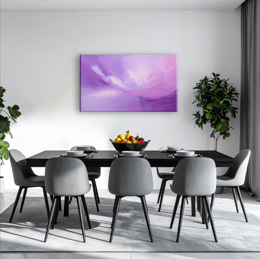 AUREORA Art Leinwand Lavendel-Traum