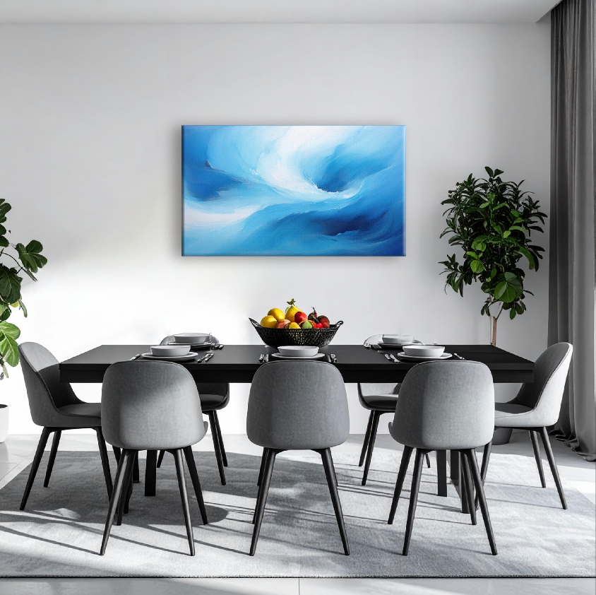 AUREORA Art Leinwand Ozean-Licht