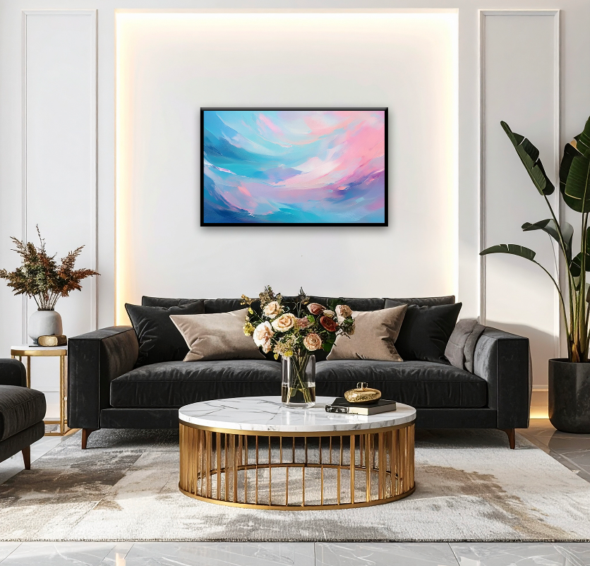 AUREORA Art Leinwand Himmels-Zauber