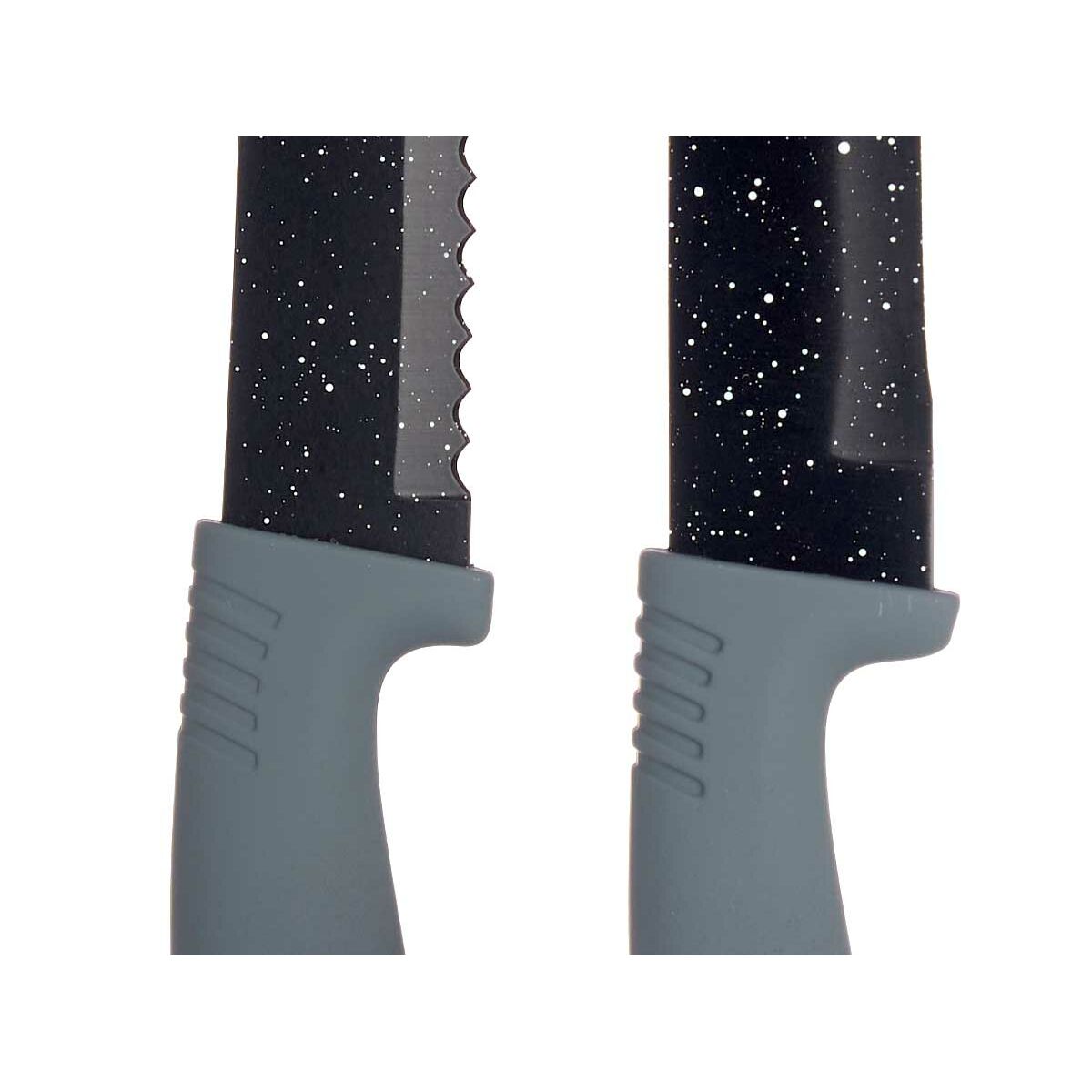 Kinvara Messerset Kinvara Schwarz Edelstahl Polypropylen 6 Stücke (6 Stück)