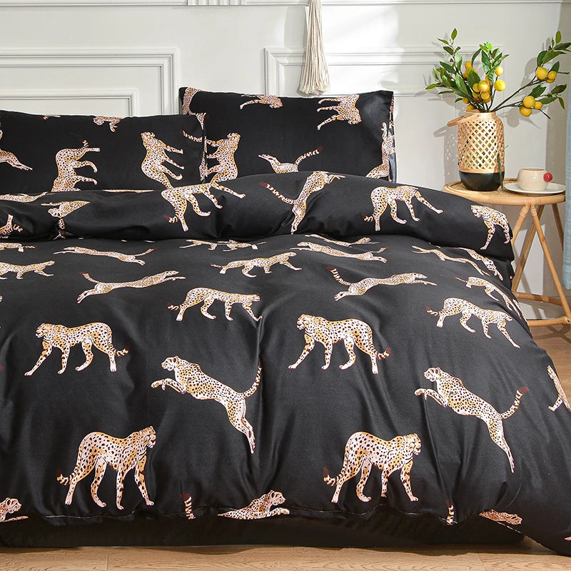 Bettwäsche Set 100% Polyester verschiedene Stile & Größen