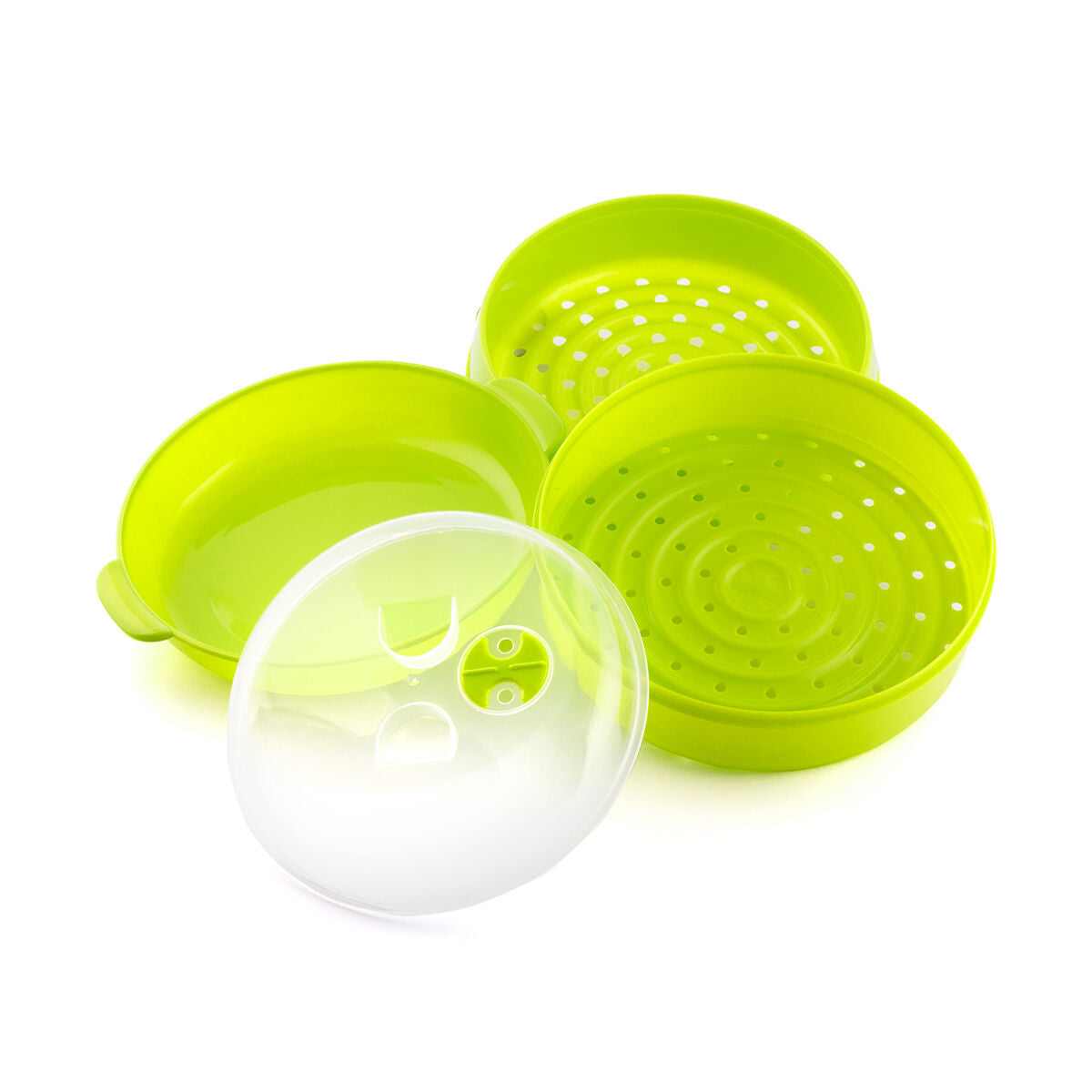 Innovagoods Doppel-Dampfgarer Für Mikrowelle Codowave Innovagoods