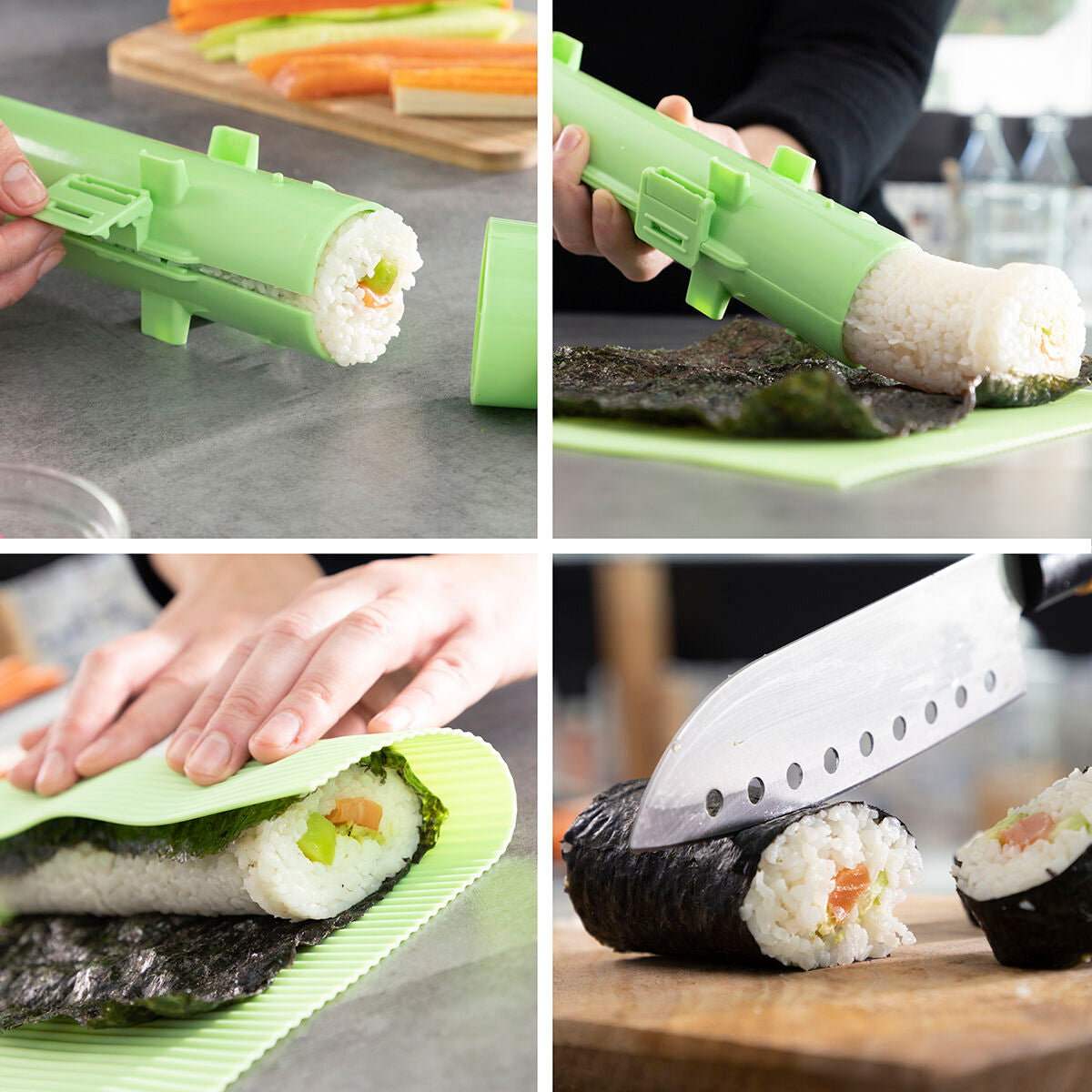 Innovagoods Sushi-Set Mit Rezepten Suzooka Innovagoods 3 Stücke
