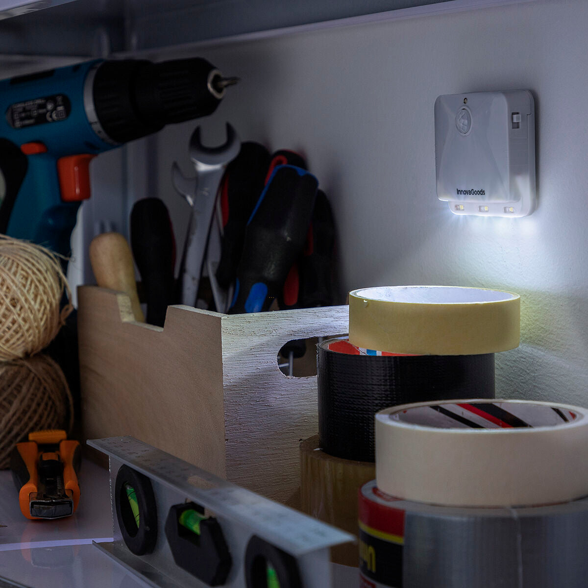 Innovagoods Led-Lampe Mit Bewegungssensor Lumtoo Innovagoods 2 Stück